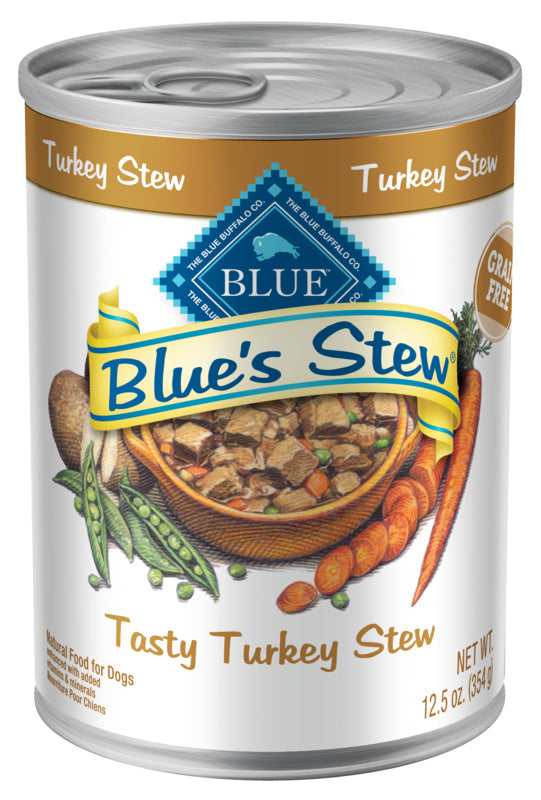 Blue Buffalo Blue's Tasty Turkey Stew Canned Dog Food
