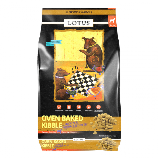 Lotus Oven Baked Senior Recipe Dry Dog Food