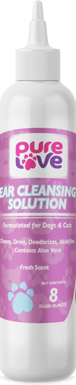 Pure Love Ear Cleaning Solution-Fresh Scent  for Dogs and Cats