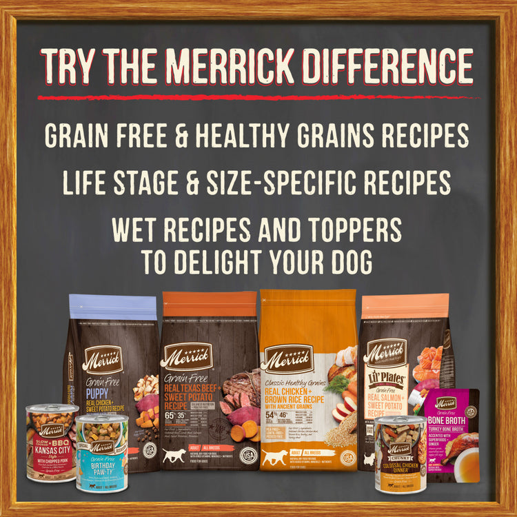 Merrick Grain Free 96% Real Chicken Canned Dog Food