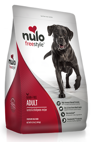 Nulo FreeStyle Grain Free Lamb and Chickpeas Recipe Dry Dog Food