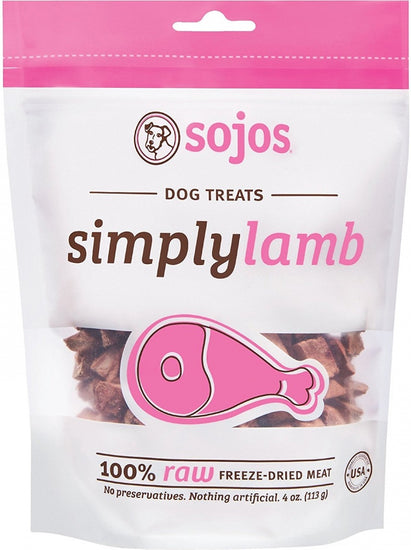 Sojos Simply Lamb Freeze Dried Dog Treats