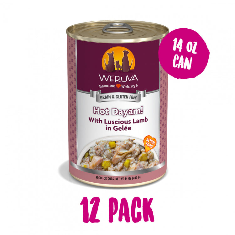 Weruva Hot Dayam Luscious Lamb Canned Dog Food