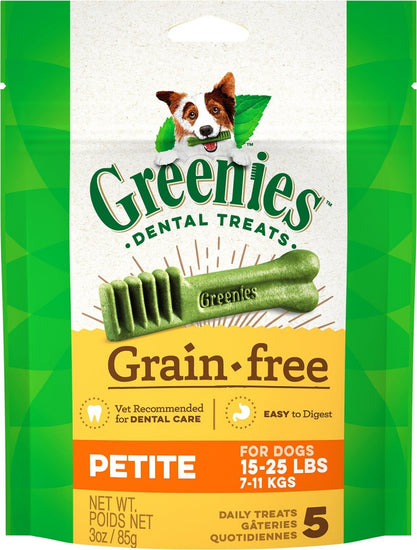 Greenies Petite Grain Free Dental Dog Chews