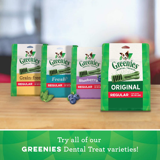 Greenies Regular Grain Free Dental Dog Chews