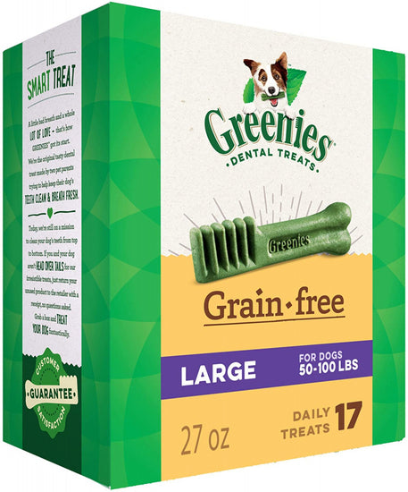 Greenies Large Grain Free Dental Dog Chews
