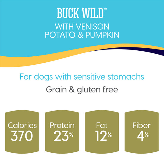 Solid Gold Buck Wild Adult Venison, Potato, & Pumpkin Recipe Dry Dog Food