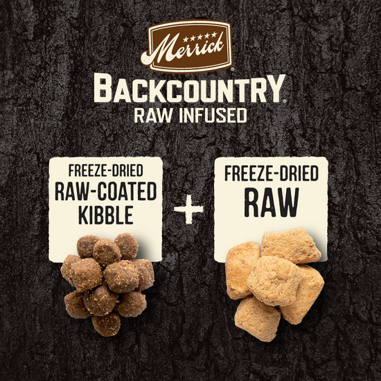 Merrick Backcountry Raw Infused Grain Free Big Game Recipe Dry Dog Food