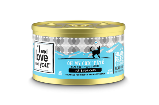 I and Love and You Oh My Cod Grain Free Recipe Canned Cat Food