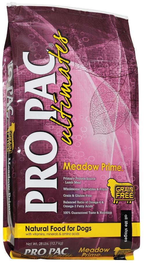 PRO PAC Grain Free Ultimates Meadow Prime Dry Dog Food