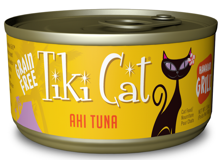Tiki Cat Hawaiian Grill Grain Free Ahi Tuna Canned Cat Food