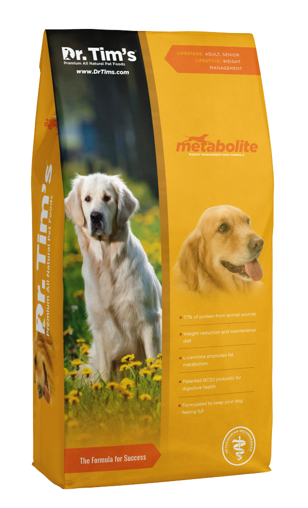 Dr. Tim's Metabolite Weight Management Formula Dry Dog Food