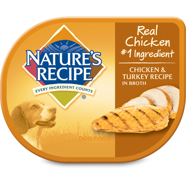 Nature's Recipe Chicken & Turkey in Broth Wet Dog Food