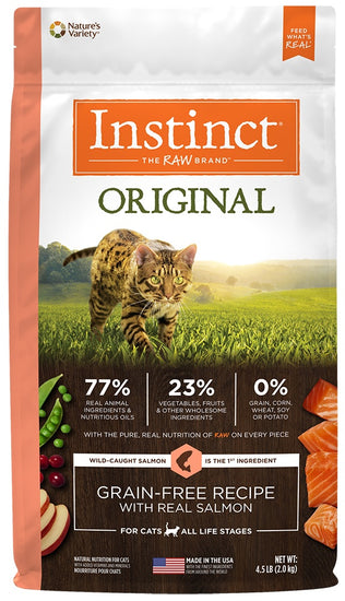 Instinct Original Grain Free Recipe with Real Salmon Natural Dry Cat Food