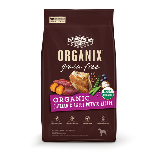 Castor and Pollux Organix Grain Free Organic Chicken and Sweet Potato Dry Dog Food