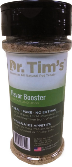 Dr. Tim's Flavor Booster Dog and Cat Food Enhancer
