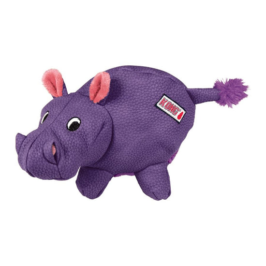 KONG Phatz Hippo Dog Plush Toy