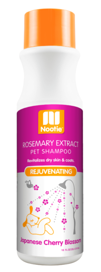 Nootie Rosemary Extract Rejuvenating Japanese Cherry Blossom Shampoo for Dogs