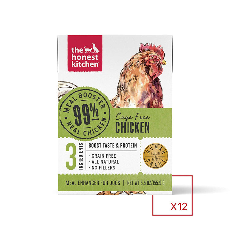 The Honest Kitchen Meal Booster 99% Chicken Dog Food Topper