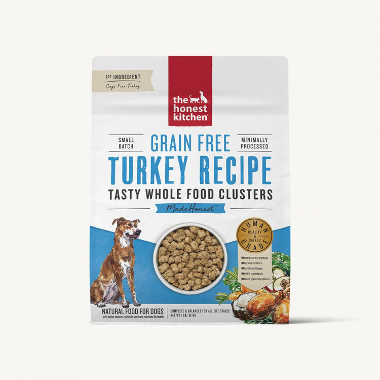 The Honest Kitchen Grain Free Turkey Recipe Whole Food Clusters Dry Dog Food
