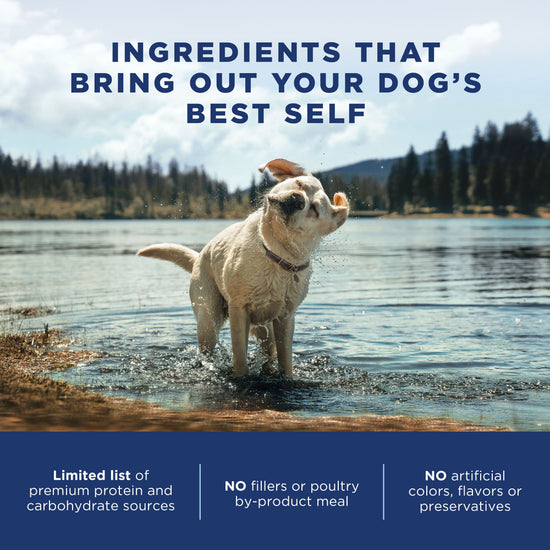 Natural Balance L.I.D. Limited Ingredient Diets Chicken & Brown Rice Small Breed Bites Dry Dog Food