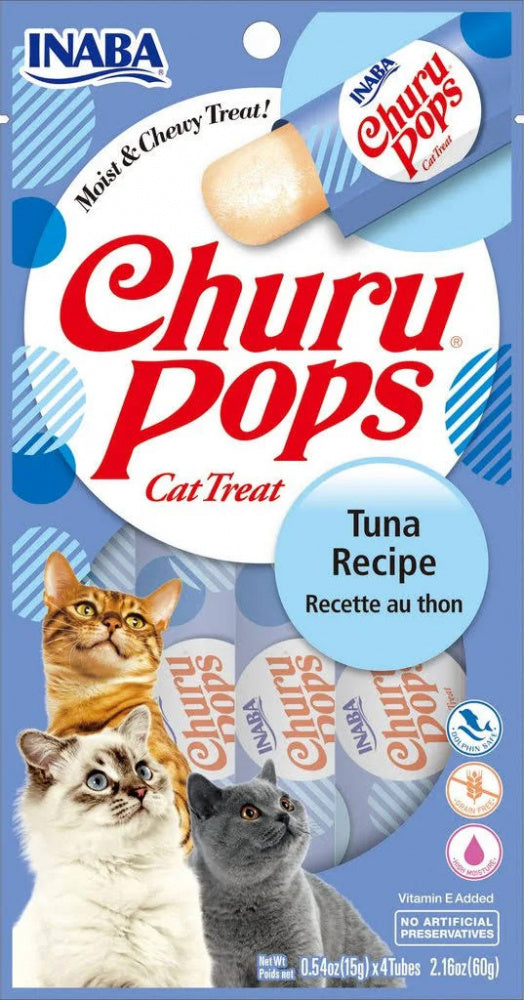 Inaba Churu Pops Tuna Recipe Cat Treats