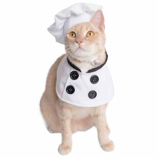 Pet Krewe Chef Uniform Costume for Cats & Dogs
