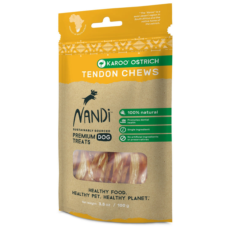 Nandi Karoo Ostrich Tendon Chews
