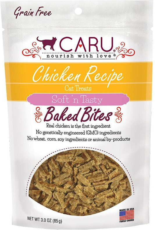 Caru Soft 'n Tasty Chicken Recipe Bites For Cats