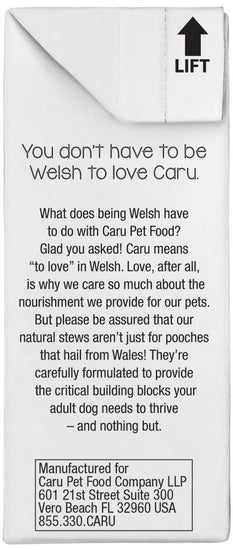Caru Daily Dish Turkey With Lamb Stew For Dogs