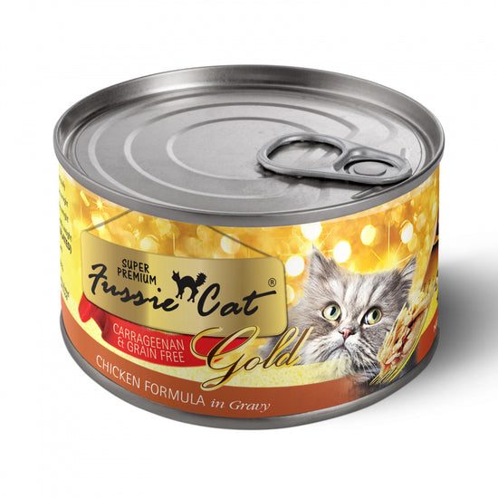 Fussie Cat Chicken with Gravy Canned Cat Food