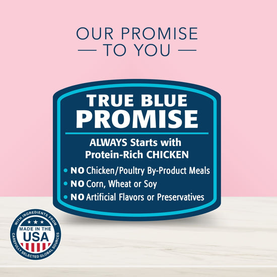 Blue Buffalo True Solutions Blissful Belly Natural Digestive Care Chicken Recipe Adult Dry Cat Food