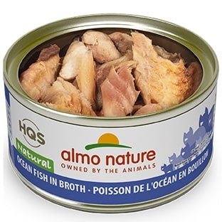 Almo Nature HQS Natural Cat Grain Free Additive Free Ocean Fish Canned Cat Food