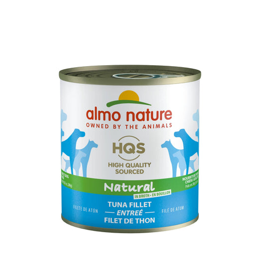 Almo Nature HQS Natural Dog Additive Free Tuna Fillet Canned Dog Food