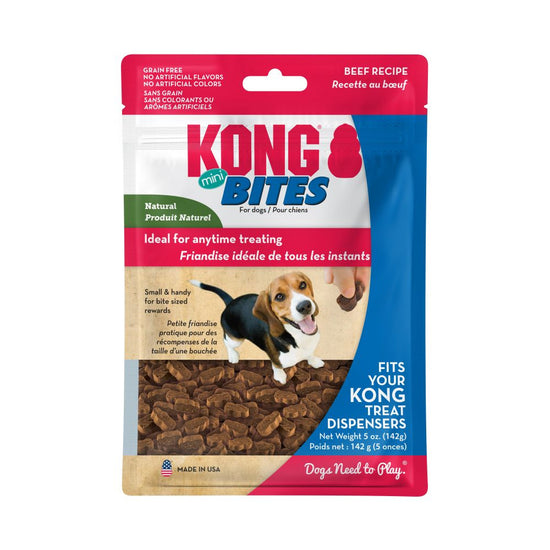 KONG Bites Mini Beef Dog Treats