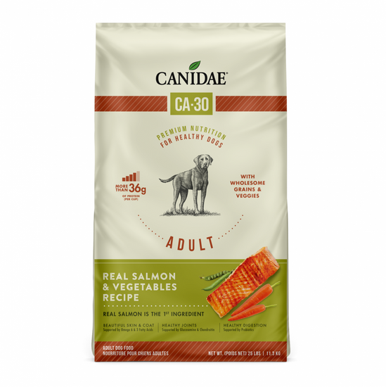 Canidae CA-30 Real Salmon, Peas & Carrots Recipe Dry Dog Food