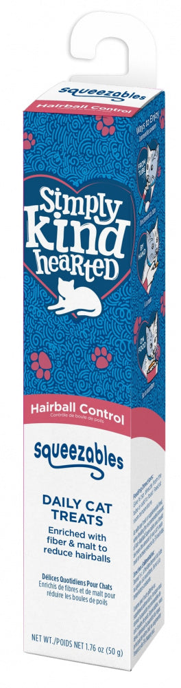 Simply Kind Hearted Squeezables Hairball Control Cat Treats