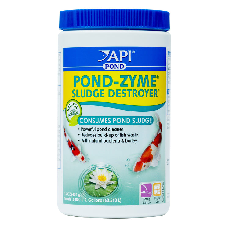 API Pond-Zyme Sludge Destroyer Pond Cleaner With Natural Pond Bacteria And Barley