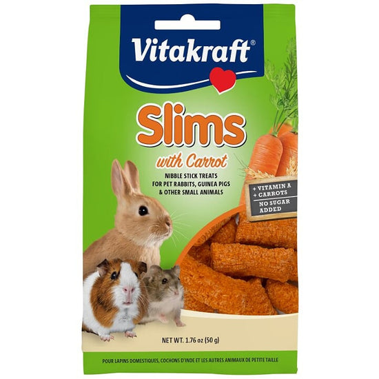 Vitakraft Carrot Slims For Small Animals