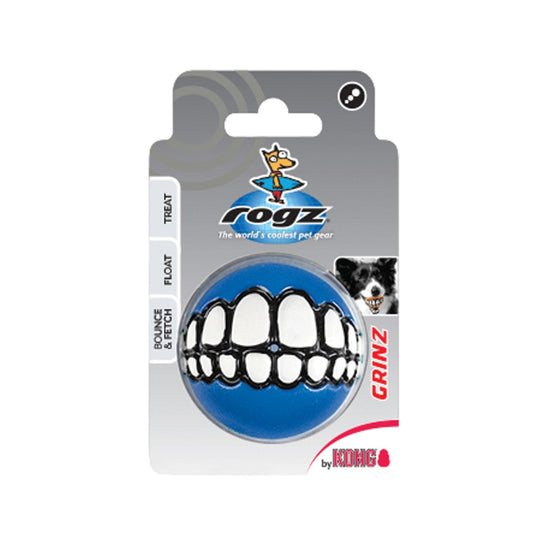 KONG ROGZ Grinz Dog Toy   (Colors Vary)