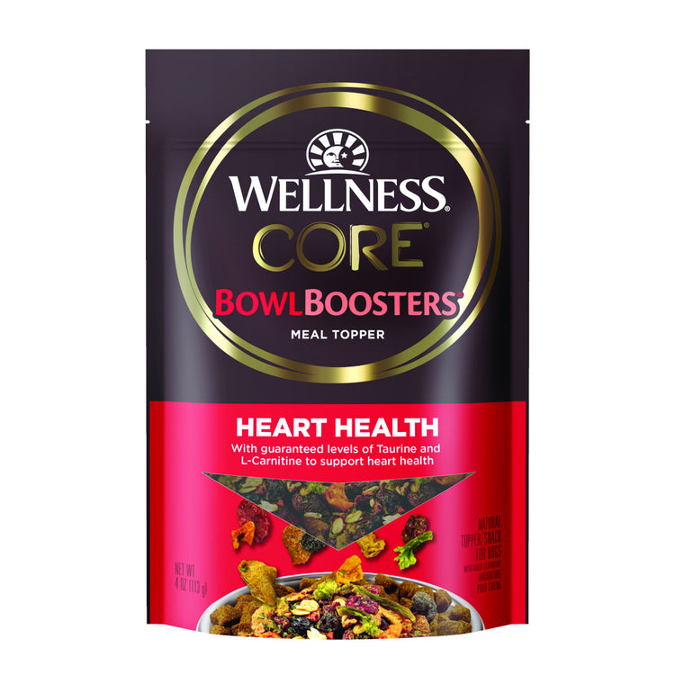 Wellness CORE Bowl Boosters Heart Health Dry Dog Food Topper