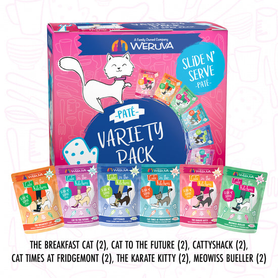 Weruva Cats in the Kitchen The Brat Pack Variety Pack Cat Food Pouches
