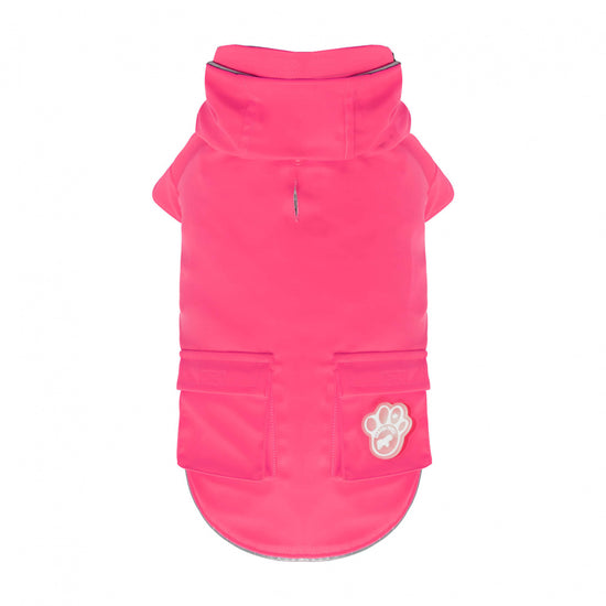 Canada Pooch Torrential Tracker Pink Rain Coat for Dogs