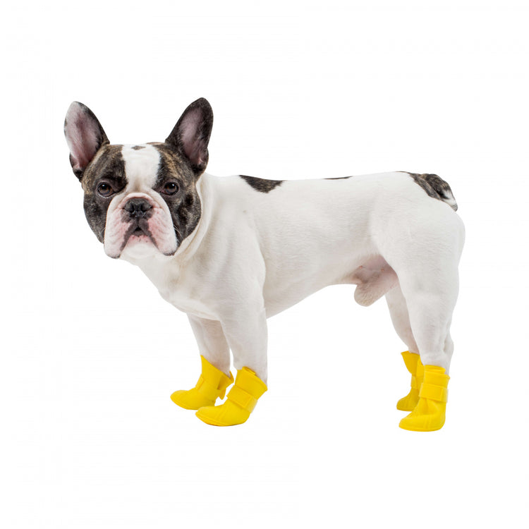 Canada Pooch Wellies Boots Yellow for Dogs