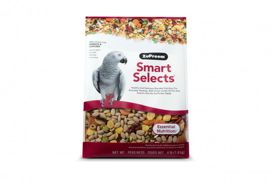 Zupreem Smart Selects Food for Parrots and Conures