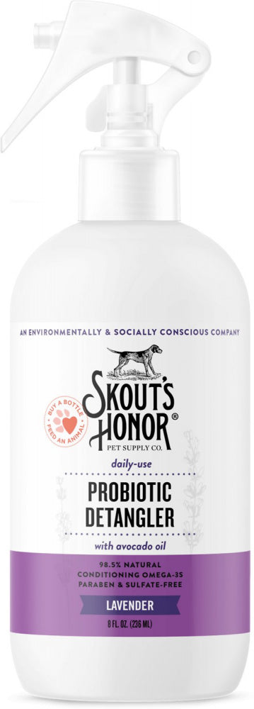 Skouts Honor Probiotic Daily Use Detangler Lavender