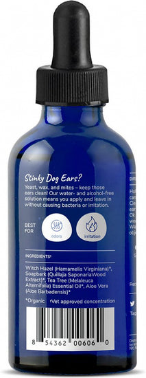 kin kind Organic Clean Ears Leave-In Dog Ear Cleaner