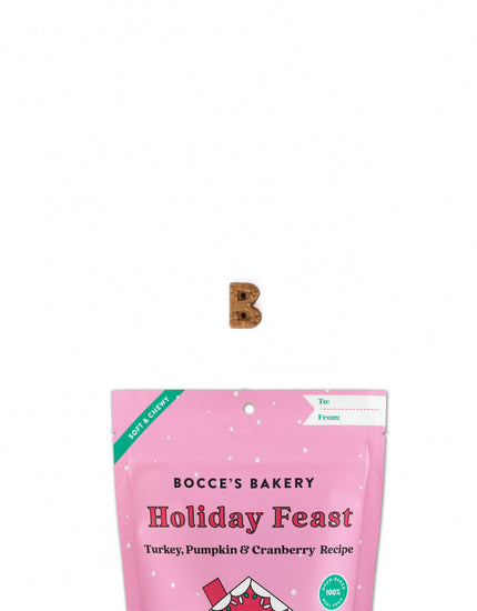 Bocce's Bakery Holiday Feast Soft & Chewy Dog Treats