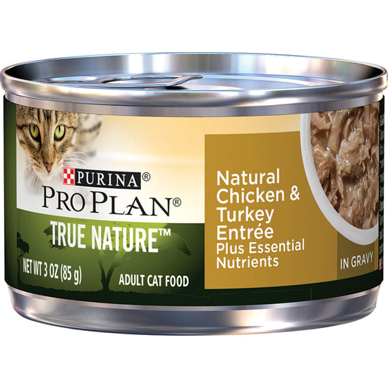 Purina Pro Plan True Nature Natural Chicken & Turkey Entree In Gravy Adult Wet Cat Food