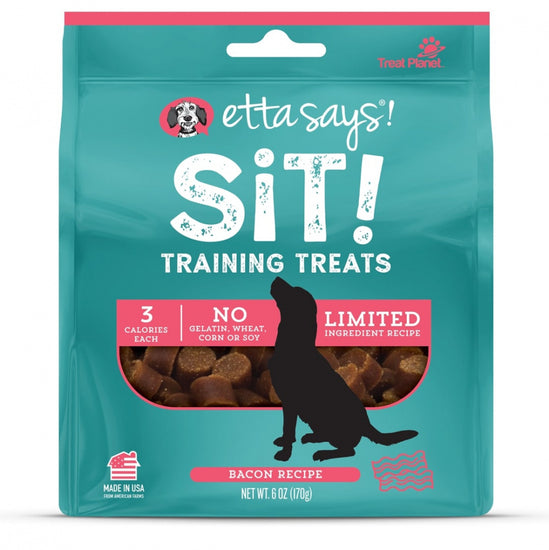 Etta Says Sit! Training Treats Bacon Recipe Dog Treats
